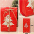 50pcs Red Green Merry Christmas Tree Snowflake Plastic Bag Candy Dessert Bags Wedding Christmas Party Kids Gift Bags Supplies - menochic